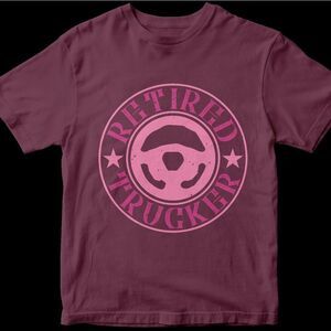 New Funny Truck Driver Apparel Gear Attire Short Sleeve Casual Work Shirt TShirt
